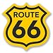 Produktbild 2 x USA Route 66 Vinyl Aufkleber Aufkleber Laptop Reise Gepäck Auto Ipad Schild Fun # 4291 - 20cm/200mm Wide