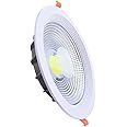Led cob Downlight 30W 8Inch White Color 6500K Ceiling Light 180-240V For Bathroom Kitchen Commercial Light low electric consumption