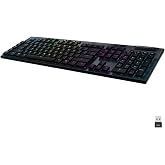 Logitech G 915 LIGHTSPEED Mekanik Oyun Klavyesi, Kablosuz, Derin Profilli, GL Dokunsal Anahtarlar, LIGHTSYNC RGB, Ultra İnce 