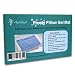 Frosty Pillow Gel Mat - Cooling Pillow Mat - Reduces Migraines, Hot Flashes and Fevers Soft & Flexible Slim Design Conforms to Your Body - ADULT SIZE - Includes Storage Cover (12.5 x 22 inches)