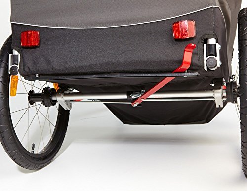 Burley Fahrrad Kinder Anhänger Wagen D`Lite Wasserabweisend Federung Kompakt 48 Liter, D`LITE Blau