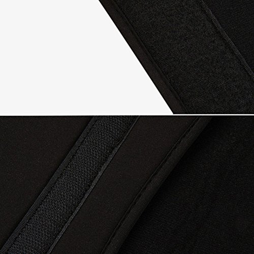 Balai Doppel-tasche Reißverschluss Computer Bag Notebook Schutz Paket Tragbar Notebook Taschen Hüllen, 13 inch Schwarz - 4
