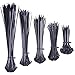 Produktbild NOUVCOO 500 Stück Kabelbinder Set, schwarz Selbstsichernde Nylon Kabelbinder in 5 verschiedenen Größen für Home Office Garden Garage und Werkstatt NV02