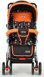 LuvLap Sunshine Baby Stroller/Pram for 0 to 3 Years, New Born/Toddler/Kid, 5 Point Safety Harness, Adjustable 
