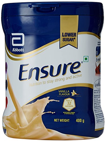 Ensure - 400 g (Vanilla) RS.470 (5.00% Off) - Amazon