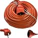Produktbild Dobo® – Stromverlängerungskabel für den Außenbetrieb, inklusive Schutzkontakt-Stecker, Farbe: orange, Transporttasche mit Tragegriff enthalten, verfügbare Längen: 5 – 10 – 15 – 20 – 25 – 30 m, orange