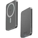 HINOVO Powerbank MagSafe 5000mAh, 8.9mm Ultra Sottile Power Bank Wireless, Magnetico Batteria 20W PD Ricarica Rapida Caricaba