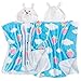 Produktbild Easy Go Shopping Handtuch Für Kinder Jungen Mädchen Schnelltrocknend Badetuch Für Schwimmbecken Ultra Saugfähige Baumwolle Poncho Badetuch Mit Kapuze Bad Badezimmer liefert