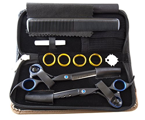 Haar Schneiden und Ausdünnen Friseure Schere Set – Hair Haarschere, (16,5 cm/16,51 cm) mit Box - 5