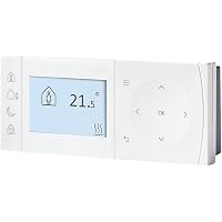 Danfoss RET1000MS Dial Room Thermostat 230V White : Amazon.co.uk: DIY u0026  Tools