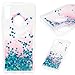 Produktbild Glitzer Hülle für Xiaomi Redmi Note 7 Case Cover Treibsand Handyhülle Flüssig Bewegende Handytasche Fließend Flüssigkeit Schale Transparent Weich TPU Bumper Funkeln Glitter Quicksand Hardcase