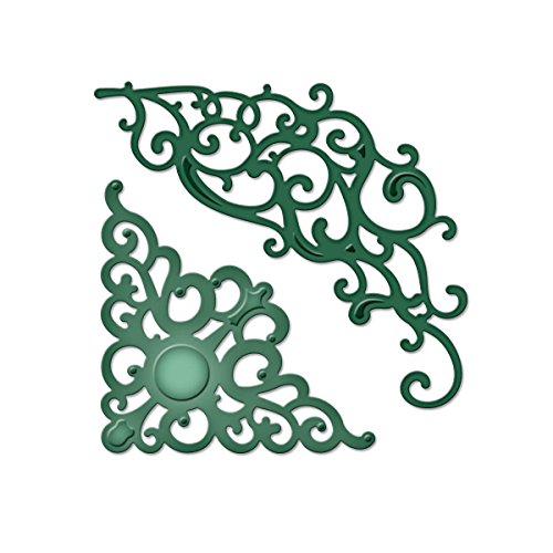 Spellbinders Shapeabilities Die D-Lites-Corner Flourish 2