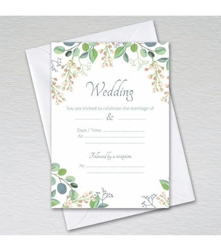 RSVP Cards Self-Seal Envs - Pack 20 Postcards - Wedding - View #4