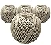 Produktbild Dehner Bindfaden 4er Set, je 100 m, Stärke 2.5 mm, Jute