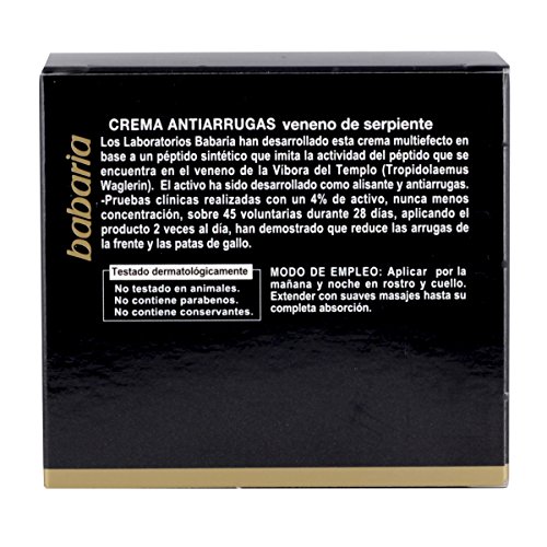 babaria Antifaltencreme Schlangengift 50 ml - 2