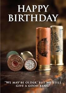 Shooting Birthday Card: Amazon.co.uk: Kitchen &amp; Home