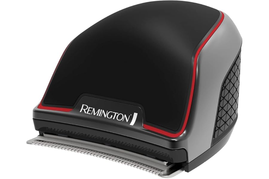 Remington Quick Cut Pro Hair Clippers (Cordless, 70-Minute Usage, Quick Charge, Faster Cutting, Turbo Boost, Curve Cut Blades, Grading, Tapering & Trimming, 12 Guide Combs 1.5-15mm, Waterproof) HC4300