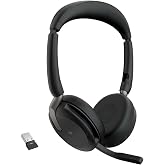 Jabra Evolve2 65 Flex USB-C MS Wireless Headset with Charging Pad ...