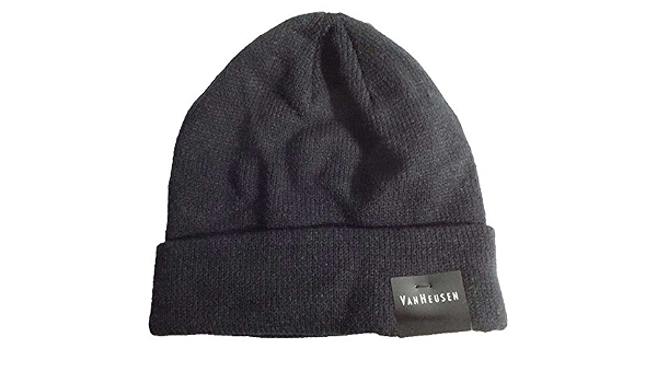 Buy Van Heusen Men Knit Beanie Black 