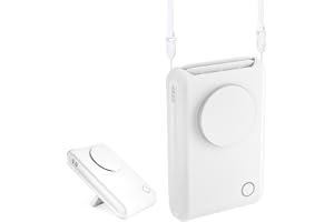 Snodd Klämma på Fläkt – Robust, 3 Hastigheter, USB-Uppladdningsbara Fläktar för Kontor, Hem, Camping och Resor