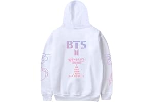 SERAPHY Kpop Hoodie Pull à Capuche, Unisexe Sweats à Capuche pour A.R.M.Y