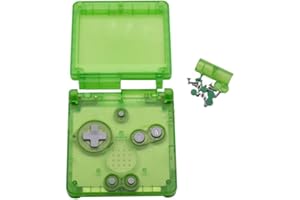 Xingsiyue Sostituzione Trasparente Chiaro Pieno Alloggiamento Guscio Caso Riparare Le Parti per Nintendo Gameboy Advance SP GBA SP Console