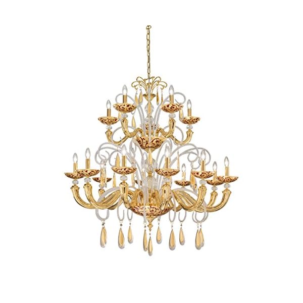 Kolarz 5270.81532.943/tc40 Topazia Luster 15-Bulb Gold