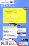 Image de Annales ABC du BAC 2016 SVT Term S Spécifique et spécialité