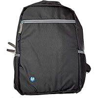 HP Essentials Slim Backpack Black, 14-15.6 inch Laptop Carry case, Polyester & Nylon