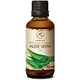 Olejek Aloe Vera - 50 ml - Czysty i Naturalny - Aloe Barbadensis - Aloe Vera - Olejek Nośnikowy - Idealny do Skóry - Paznokci