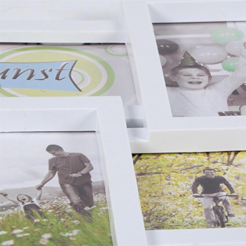 Yahee Bilderrahmen Collage Bildergalerie Fotorahmen für 12 Fotos 15 x 10 cm - 4
