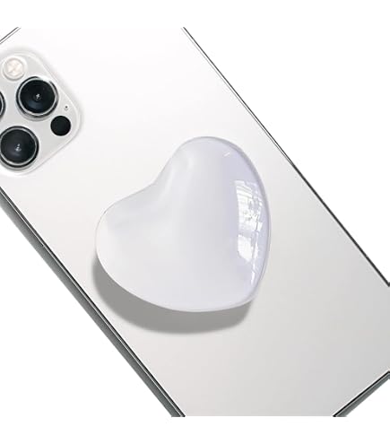 Handy Ringhalter Mit Magnet – Transparent, 360° Drehbar & Rückstandsfrei Abziehbar