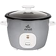 evvoli Rice Cooker, 4.5 Liters, Non-stick pot, One-touch Operation, Auto Keep warm, Spatula & Measure Cup included, EVKA-RC4501S