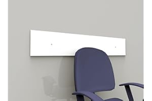 Astroplastic Battisedia Fasce paracolpi in plexiglass COLORATO Proteggi Muro Parete - Fissaggio con Viti (100x20, Blu Scuro)