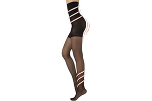 CALZITALY Collant Modellanti Vita Alta, Calze Contenitive Snellenti Effetto Push Up