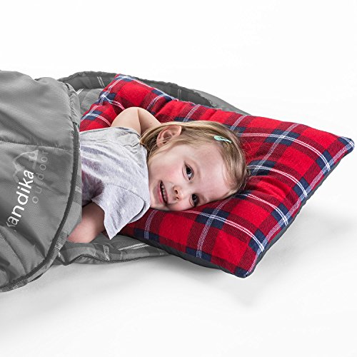 skandika Dundee Sleepyhead kuscheliges Kopfkissen Flanell 65×45 cm ideal für Schlafsack, Isomatte, Reisen etc - 4