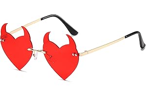 BTHRORO Okulary przeciwsłoneczne nietoperza dla kobiet mężczyzn, modne okulary ze skrzydłami nietoperza bez oprawek retro rave impreza Halloween okulary