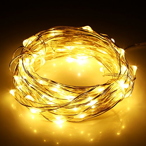 Intey LED Lichterkette warmweiß USB 10M 100leds mit Fernbedienung - 3