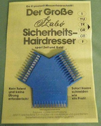 SZABO Sicherheitshaarschneider GROSS mit 3 Klingen