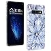 Produktbild Hülle Galaxy S10 Plus Dünn, Handyhülle Galaxy S10 Plus Blumen, Muster Weich Silikon Hülle Slim Bumper Case Cover Stossfeste Handytasche Soft Schutzhülle Schale Handycover für Samsung Galaxy S10 Plus