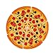 Produktbild Sharplace 6 Pcs Kinder Kunststoff Pizza Scheiben Lebensmittel Küche Spielzeug perfekt für Kinder Rollenspiel