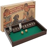 🎲 GARANTÍA DE REEMBOLSO TOTAL! - La caja de este juego de mesa para 4 jugadores está hecho de madera maciza. El embalaje compacto mantiene ordenados y seguros los dados y los dominós. ¡Puede jugar en el bistró, en la casa de la abuela o en un viaje! En caso de inconvenientes, le ofrecemos una garantía de devolución del dinero.