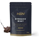 HSN Evobasic Whey - Chocolate 500g | Whey Protein Concentrate with Lactase. Extra-Creamy Milkshake Texture. Gluten Free Veget