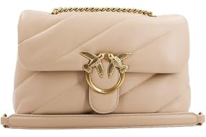 Pinko Love Classic Puff Cl Sheep Nap, Borsa Donna, Taglia Unica