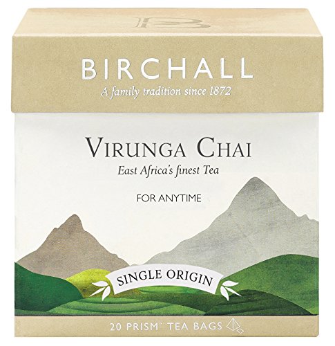 Birchall Virunga Chai 20 Prism Tea Bags, Pack of 3