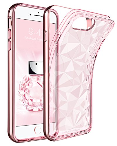 BENTOBEN Funda iPhone 6 Plus Carcasa iPhone 6s Plus Capa Case Cover TPU Suave y Anti-rasgu os Transparente 3D Modelo Geom trico de Diamante con Textura Funda para iPhone 6 Plus 6S Plus Rosa Oro reviews BENTOBEN Funda iPhone 6 Plus Carcasa iPhone 6s Plus Capa Case Cover TPU Suave y Anti-rasgu os Transparente 3D Modelo Geom trico de Diamante con Textura Funda para iPhone 6 Plus 6S Plus Rosa Oro