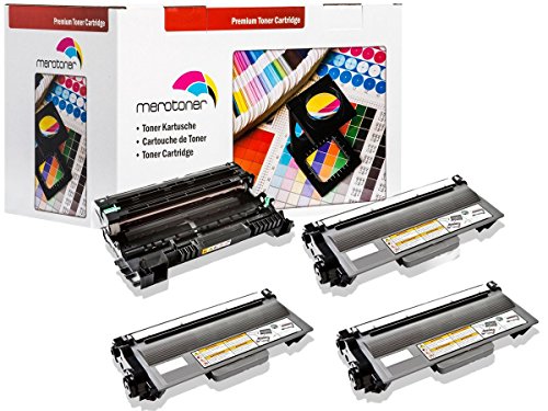3x Toner & 1 Trommel für Brother HL 5450, HL 5450 DN DR3300 DR 3300 DR-3300 TN3380 TN-3380 kompatibel