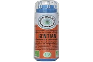 KOSMEO B Fleur de Bach N° 12 Gentiane Agrimony Granules sans Alcool Renforcé par Chromothérapie