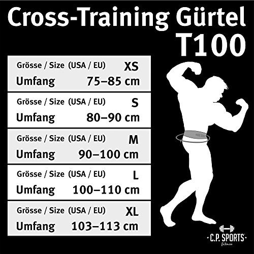 C.P. Sports Cross Training Gürtel, Trainingsgürtel, Gewichthebergürtel, Fitnessgürtel - 6