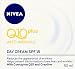 Nivea Q10 Plus SPF 15 Anti-Wrinkle Face Day Cream, 50  ml, Pack of 3